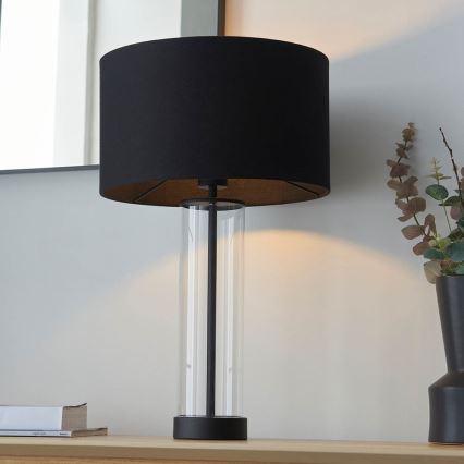 Endon 100440 - Lampada da tavolo dimmerabile LESSINA 1xE27/10W/230V nera
