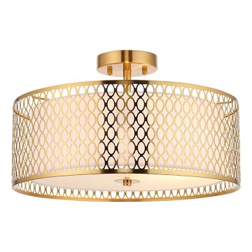 Endon 101568 - Lampadario a plafone CORDERO 3xE27/10W/230V oro
