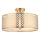 Endon 101568 - Lampadario a plafone CORDERO 3xE27/10W/230V oro