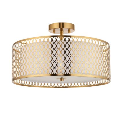 Endon 101568 - Lampadario a plafone CORDERO 3xE27/10W/230V oro
