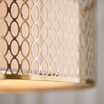 Endon 101568 - Lampadario a plafone CORDERO 3xE27/10W/230V oro