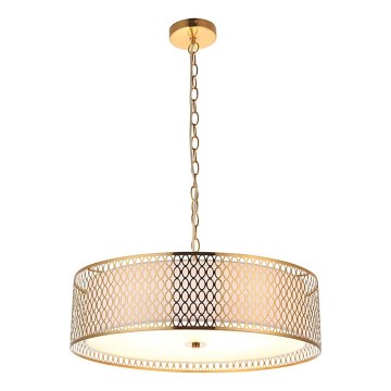 Endon 101569 - Lampadario a catena CORDERO 3xE27/10W/230V dorato