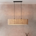 Endon 101692 - Lampadario a sospensione con filo LONGSHORE 2xE27/10W/230V beige