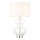 Endon 102676 - Lampada da tavolo dimmerabile KELDA 1xE27/10W/230V bianco/cromo opaco
