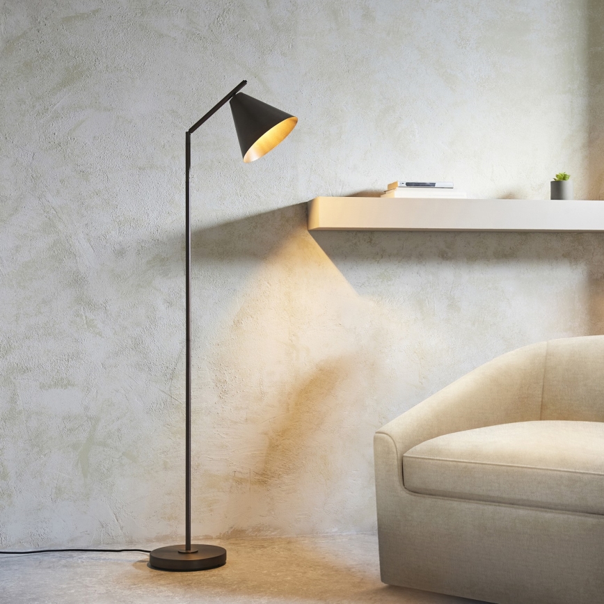 Endon 102895 - Lampada con piedistallo CAPE 1xE27/10W/230V bronzo