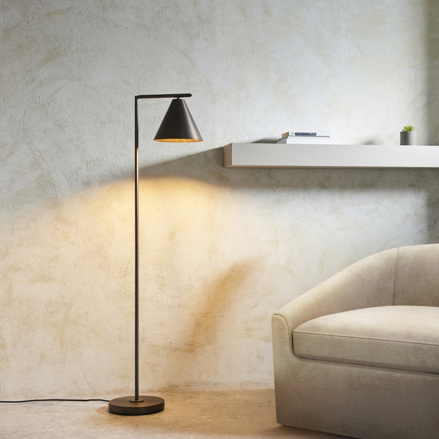 Endon 102895 - Lampada con piedistallo CAPE 1xE27/10W/230V bronzo