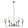 Endon 103315 - Lampadario a catena 6xE14/6W/230V cromo lucido