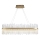 Endon 104082 - Lampada a sospensione dimmerabile ADRIEL LED/47W/230V 3000K oro/trasparente