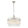 Endon 104112 - Lampadario a catena MARIETTA 5xE14/7W/230V cromo lucido/vetro trasparente
