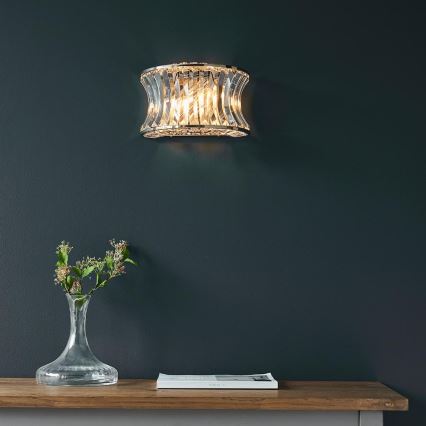 Endon 104529 - Lampada da parete 2xE14/7W/230V cromo lucido