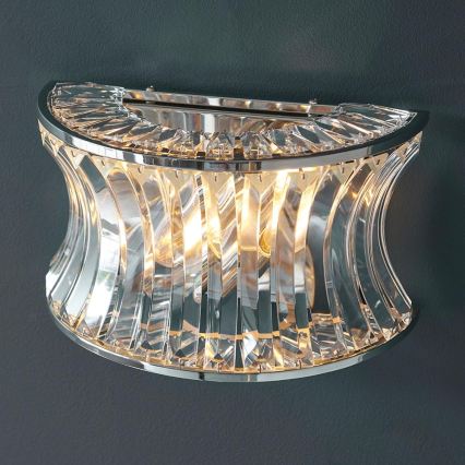 Endon 104529 - Lampada da parete 2xE14/7W/230V cromo lucido