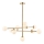 Endon 106754 - Lampadario a stelo OTIS 10xG9/5W/230V oro