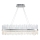 Endon 107109 - Lampadario LED a sospensione con cavo, 47W, 230V, 3000K, cromo lucido
