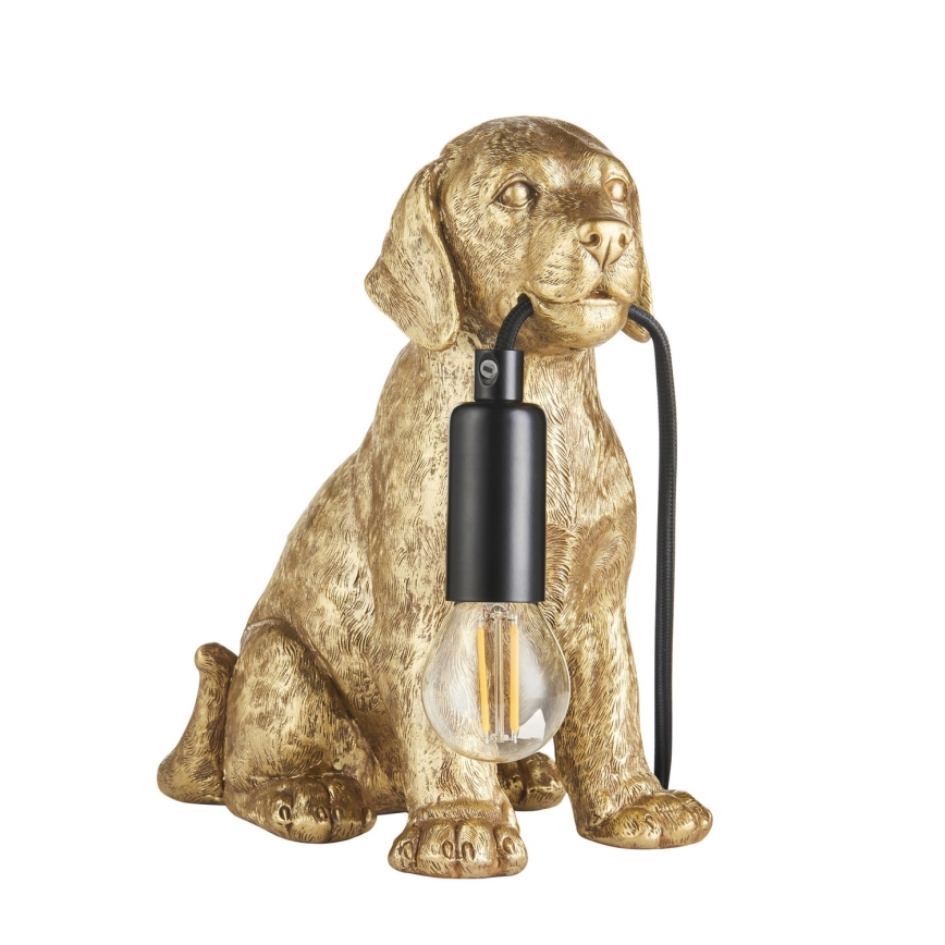 Endon 107364 - Lampada da tavolo PUPPY 1xE14/7W/230V oro