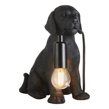 Endon 107365 - Lampada da tavolo PUPPY 1xE14/7W/230V nero