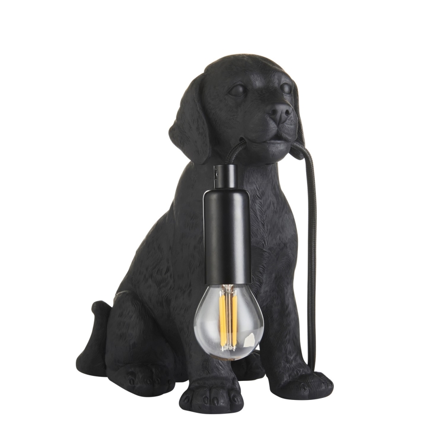 Endon 107365 - Lampada da tavolo PUPPY 1xE14/7W/230V nero