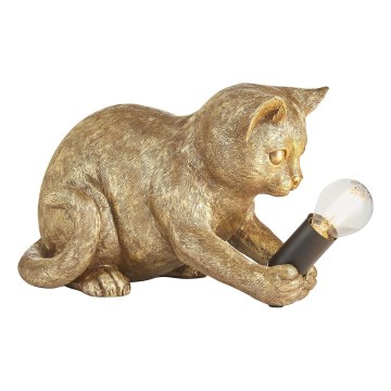 Endon 107389 - Lampada da tavolo KITTEN 1xE14/7W/230V oro