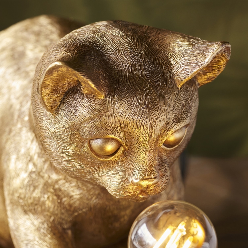 Endon 107389 - Lampada da tavolo KITTEN 1xE14/7W/230V oro