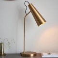 Endon 107527 - Lampada da tavolo KARNA 1xE27/10W/230V in ottone