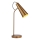 Endon 107527 - Lampada da tavolo KARNA 1xE27/10W/230V in ottone