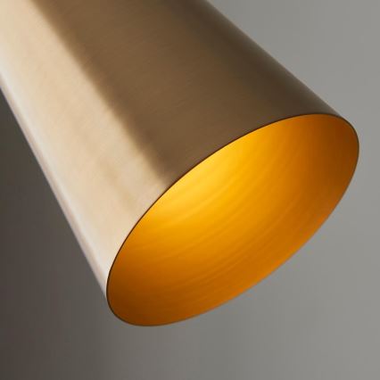 Endon 107528 - Lampada da terra KARNA 1xE27/10W/230V in ottone