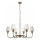 Endon 107791 - Lampadario a catena 6xE14/6W/230V in ottone