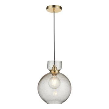 Endon 107948 - Sospensione a cavo 1xE27/10W/230V oro/grigio fumé