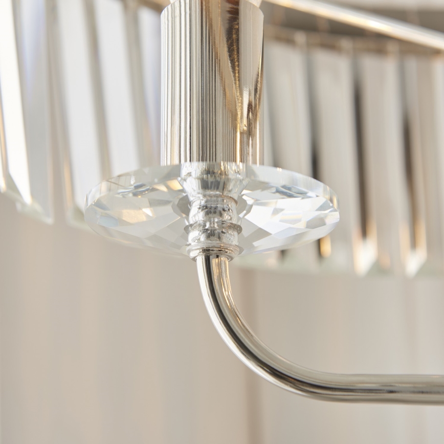 Endon 108103 - Lampada con piedistallo CHESTERFIELD 3xE14/6W/230V cromo lucido