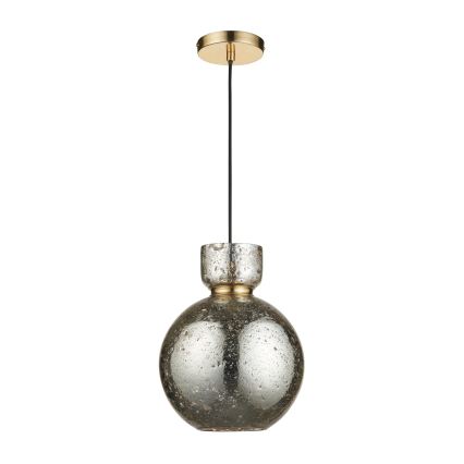 Endon 111336 - Lampada a sospensione su cavo 1xE27/10W/230V oro/nero fumé