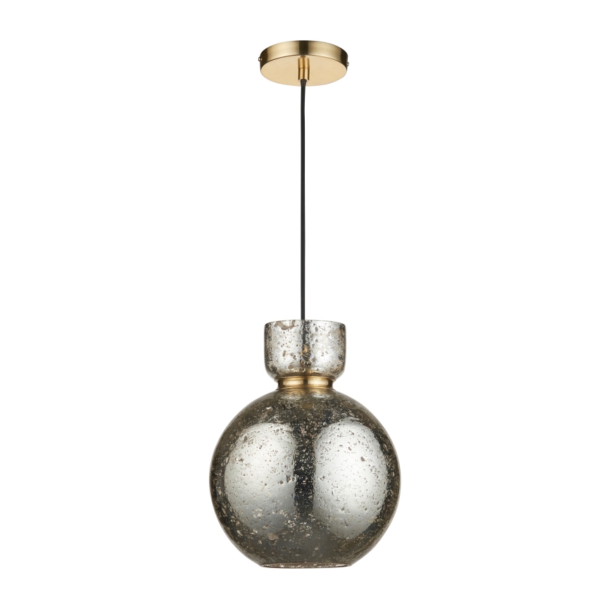 Endon 111336 - Lampada a sospensione su cavo 1xE27/10W/230V oro/nero fumé