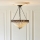 Endon 111871 - Lampadario a catena Tiffany FARGO 3xE27/10W/230V Ø 50 cm