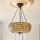 Endon 111882 - Lampadario a sospensione Tiffany MILLE FEUX, 3xE27/10W/230V, diam. 45 cm