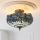 Endon 111897 - Plafoniera da soffitto in stile Tiffany DRAGONFLY, 3x E27/10W/230V, Ø 41 cm