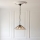 Endon 111922 - Lampadario a catena Tiffany ASTORIA 3xE27/10W/230V Ø 48 cm