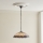 Endon 111985 - Lampadario a catena Tiffany HUTCHINSON 3xE27/10W/230V Ø 50 cm
