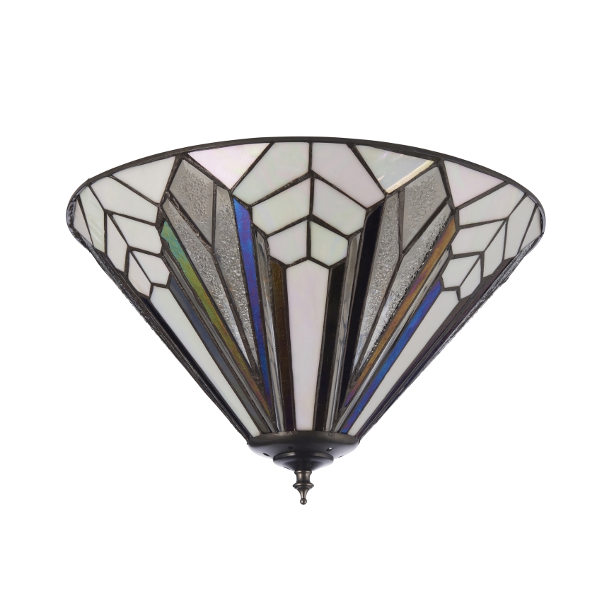 Endon 112191 - Plafoniera Tiffany ASTORIA 2xE27/60W/230V Ø 40 cm