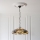 Endon 112193 - Lampadario a catena Tiffany SULLIVAN, 3xE27/60W/230V, Ø 57 cm