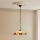 Endon 112197 - Lampadario Tiffany INGRAM a catena 1xE27/60W/230V Ø 45 cm