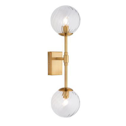 Endon 114042 - Applique da parete 2xG9/3,2W/230V dorata