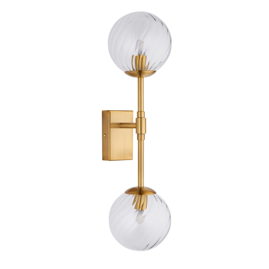 Endon 114042 - Applique da parete 2xG9/3,2W/230V dorata