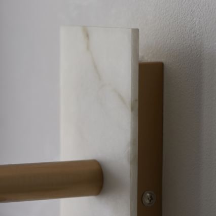 Endon 114200 - Lampada da parete 1xE14/7W/230V beige/oro