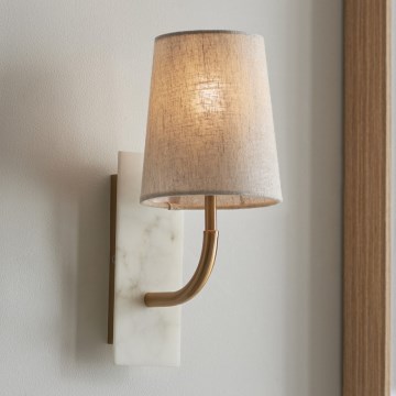 Endon 114202 - Lampada da parete 1xE14/7W/230V beige/oro