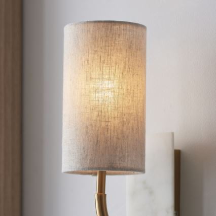 Endon 114203 - Applique da parete 1xE14/7W/230V beige/oro