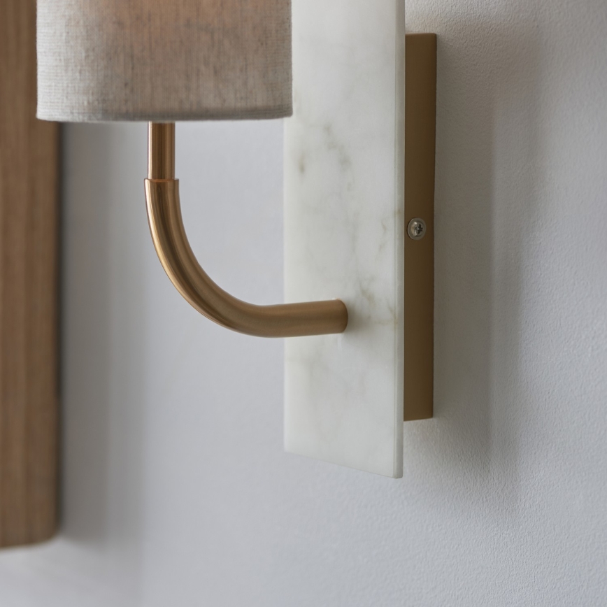 Endon 114203 - Applique da parete 1xE14/7W/230V beige/oro