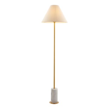 Endon 114209 - Lampada da terra 1xE27/10W/230V beige/oro