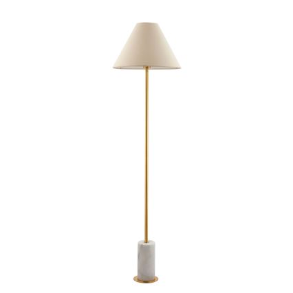 Endon 114209 - Lampada da terra 1xE27/10W/230V beige/oro