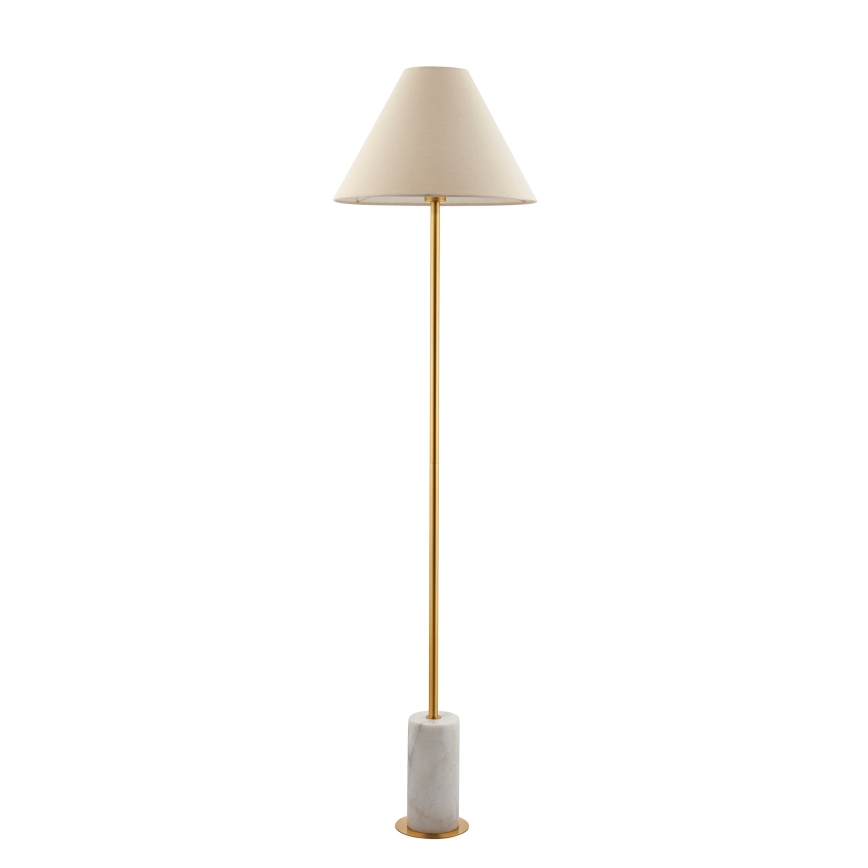 Endon 114209 - Lampada da terra 1xE27/10W/230V beige/oro