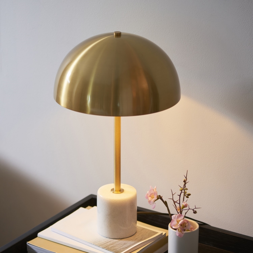 Endon 114210 - Lampada da tavolo BERTOIA 1xE14/7W/230V ottone