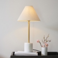 Endon 114211 - Lampada da tavolo 1xE14/7W/230V beige/ottone