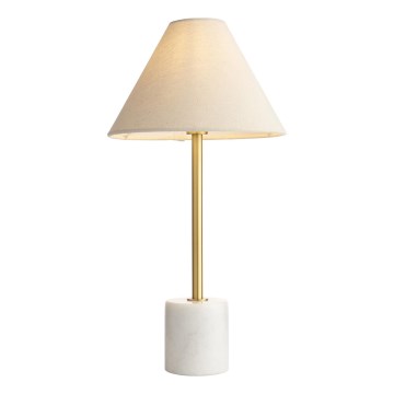 Endon 114211 - Lampada da tavolo 1xE14/7W/230V beige/ottone